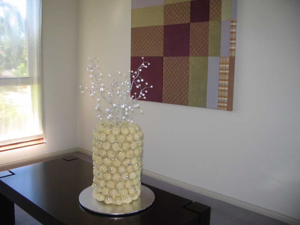 White Chocolate Truffle Tower Pictures, Images and Photos