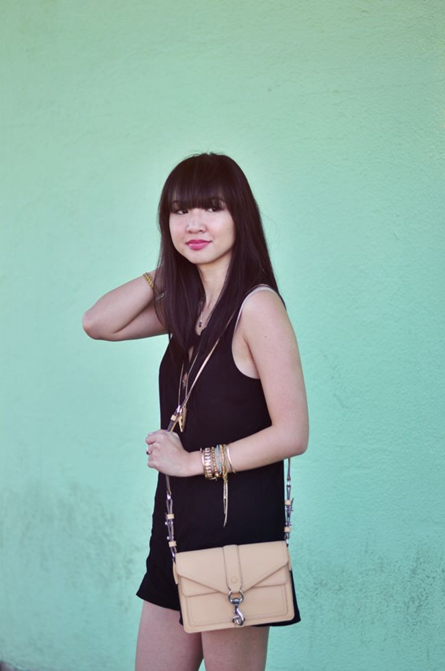 fresh fizzle, rebecca minkoff, hudson moto, mini, nude, saffiano, crossbody