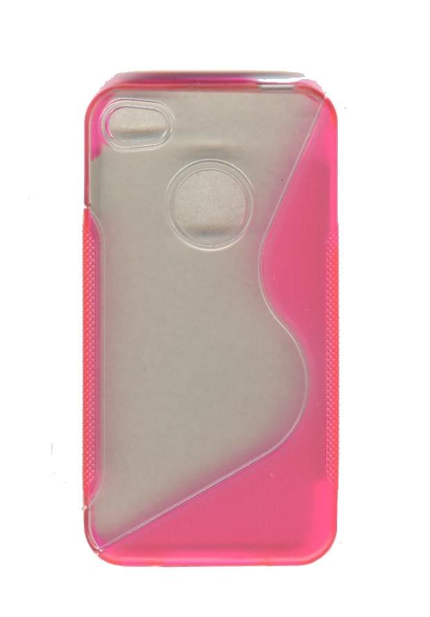 LSY COVER CUSTODIA SILICONE IPHONE 4 PINK