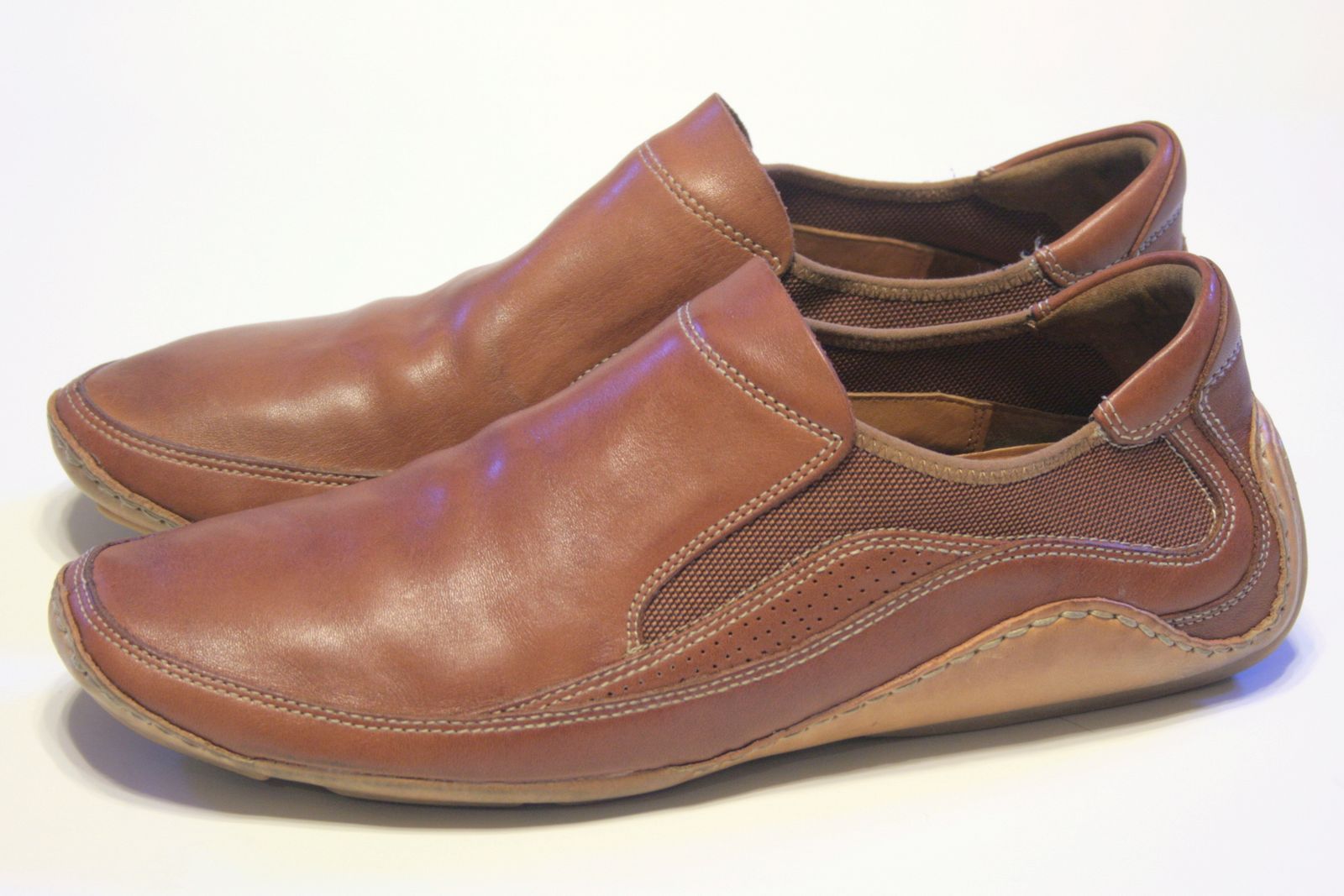 nike leather loafers