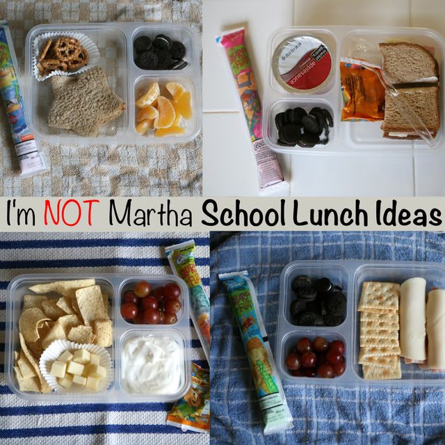 easy school lunch ideas