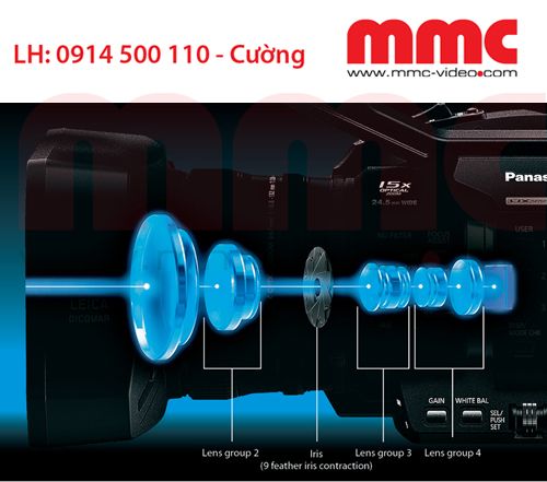 Máy quay phim Panasonic 4K AG-UX90 - 3