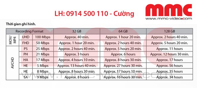 Máy quay phim Panasonic 4K AG-UX90 - 11