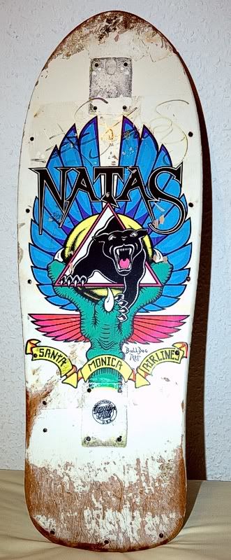 Natas Kaupas SMA Signed White Humpston