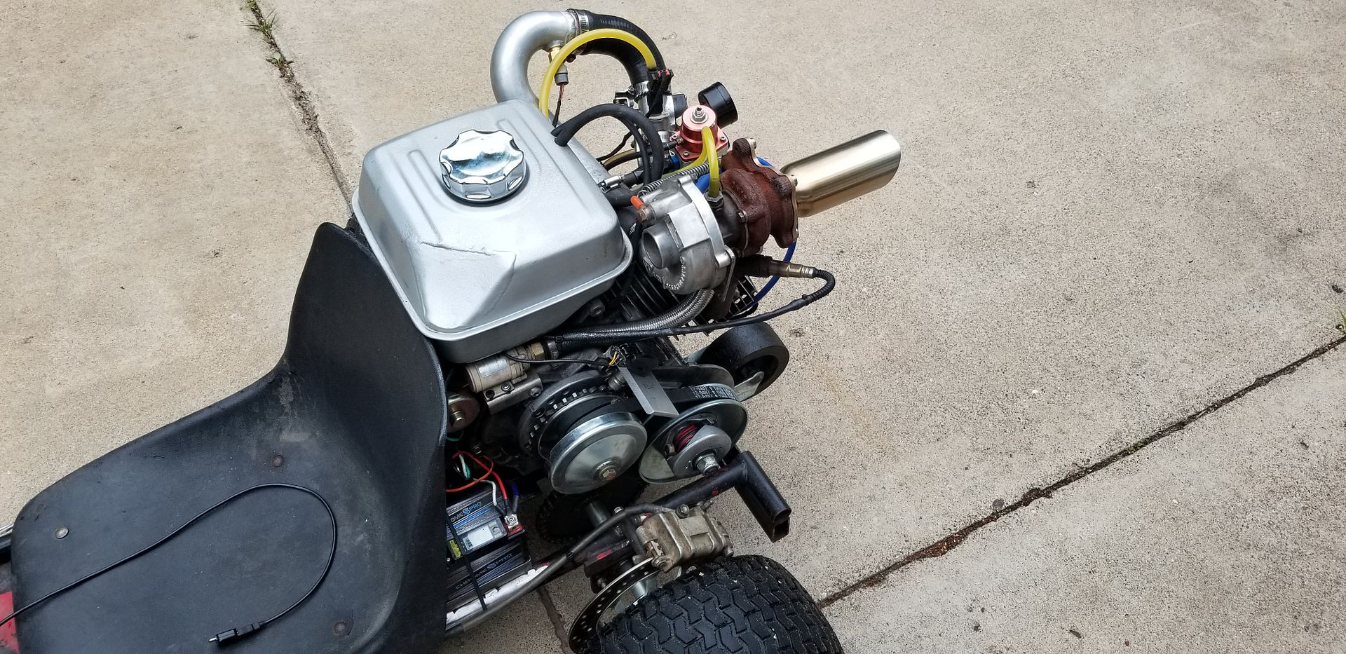 Turbocharged Go Kart (for real) DIY Go Karts