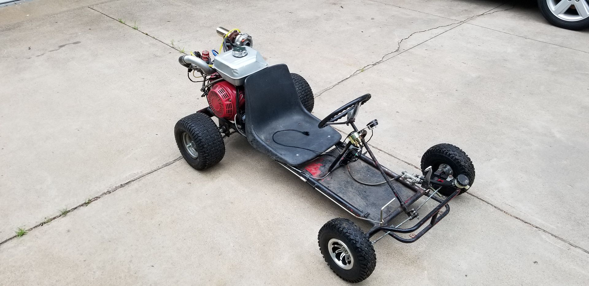 Turbocharged Go Kart (for real) DIY Go Karts