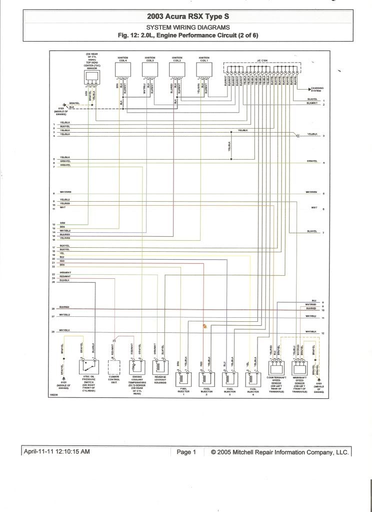 Acura Rsx Type S Wiring Diagram Wiring Diagrams Data
