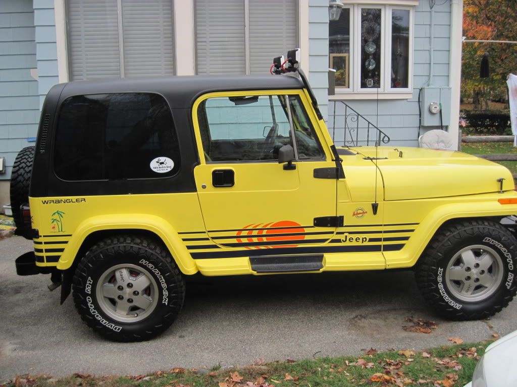 1989 Jeep wrangler islander decals #5