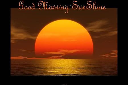 Good Morning Sunshine Pictures, Images and Photos