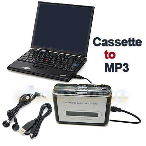 ... cassette player to convert tape cassette audio into digital format