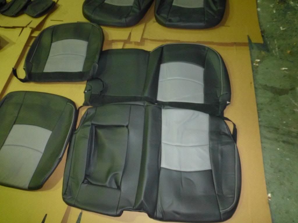 NEW 2012 2013 DODGE RAM CREW CAB BIG HORN KATZKIN LEATHER INTERIOR SEAT COVERS