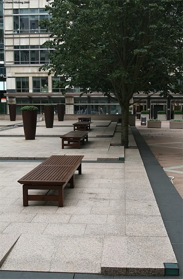 Park Place,Canary Wharf,Bench,London