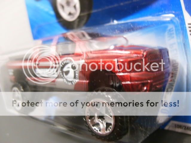 2010 HOT WHEELS SUPERLIFT RED DODGE RAM 1500 10/10 108/240 NIP 